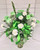 2 Dozen Green and White Carnations Arranged with St. Patty's Trim