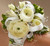 White Ranunculus Corsage