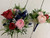 Rose and ranunculus Corsage and boutonnière combo