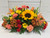 Sunflower and Orange Lily Fall Centerpiece