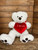 20" Vera Bear Holding "I Love You" Heart