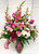 Gorgeous Pink Garden Vase