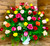 Beautiful Multicolored Rose Urn Arrangement 