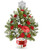 Teleflora's Snowman Surprise Tree