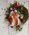 Coral Blossom Wreath