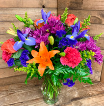【専用です】14kgfブルーオパール✴︎フラワーガーデンカービングP260他 Gladiola and Hydrangea Garden Easel - Centerville Florists