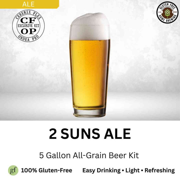 2 Suns Ale | 5 Gallon GF Beer Kit | All-Grain