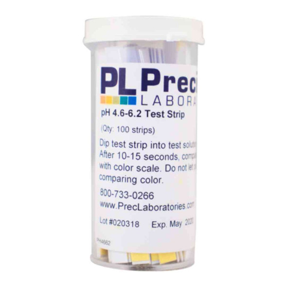 pH Test Strips | 4.6 - 6.2 Range
