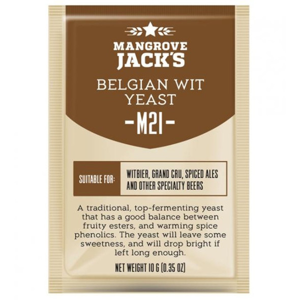 Mangrove Jack's M21 Belgian Wit Yeast | 10 g