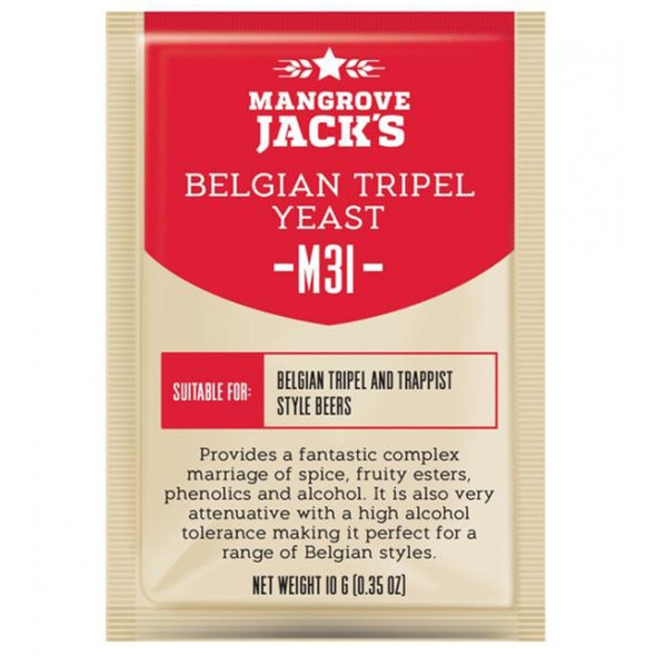 Mangrove Jack's M31 Belgian Tripel Yeast | 10 g