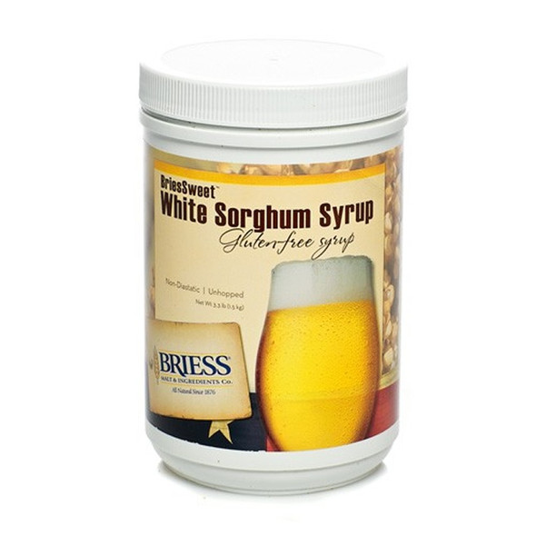 Briessweet White Grain Sorghum Extract Syrup 45DE | 3.3 lbs