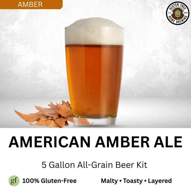 American Amber Ale | 5 Gallon GF Beer Kit | All-Grain