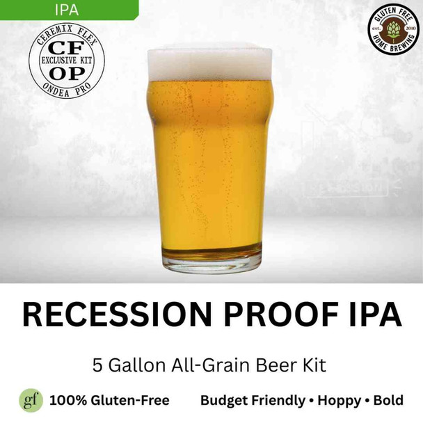 Recession Proof IPA | 5 Gallon GF Beer Kit | All-Grain