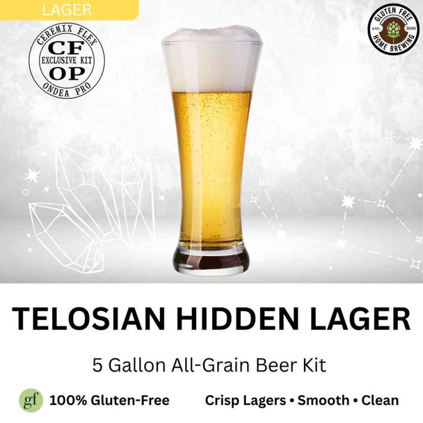 Telosian Hidden Lager | 5 Gallon GF Beer Kit | All-Grain