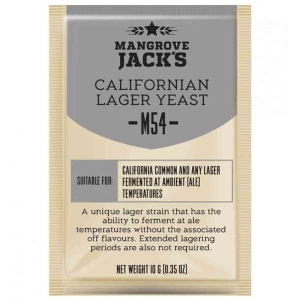 Mangrove Jack's M54 California Lager Yeast | 10 g