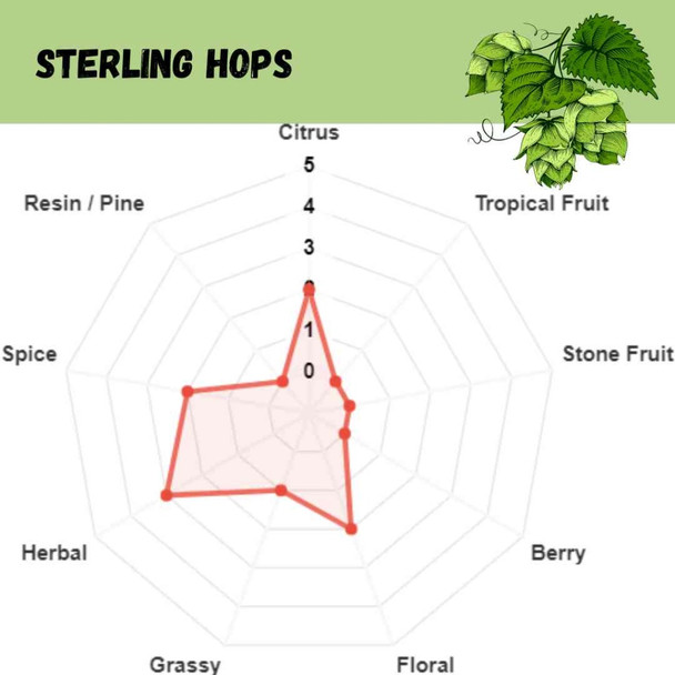Sterling Pellet Hops | 1 oz