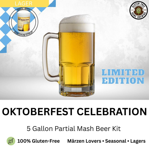 Oktoberfest Celebration | 5 Gallon GF Beer Kit | Partial Mash