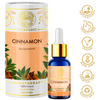 Cinnamon (Bark) Essential Oil, 100% Pure & Natural, For Mental wellness, Aroma, Skin, Hair, Bath, 10ml | By Divine Aroma  |  0.34floz