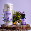 Lavender Essential Oil, 100% Pure & Natural, For Acne, Scars, Hair Grouth, Stress, Sleep, 10ml | By Divine Aroma  |  0.34floz