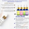 Lemon Essential Oil, 100% Pure & Natural, FOR SKIN, HAIR, REFRESHING PROPERTIES, AIR-PURIFYING PROPERTIES, INSECT BITES, 10ml | By Divine Aroma  |  0.34floz