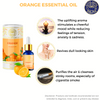 Orange (Sweet) Essential Oil, 100% Pure & Natural, FOR DULL SKIN, HAIR, ENERGISING PROPERTIES, ODOUR ELIMINATION, 10ml | By Divine Aroma  |  0.34floz