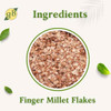B&B Organics Finger Millet Flakes|300gm|10.58 Oz