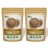 Organic Zing Cumin Seeds | 100% Vegan and Chemical Free | Sabut Jeera | Contains No Additives | Packed and Produced in India|227 g|8.01 Oz