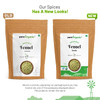 Pure Organio Organic Fennel Seeds, Natural and Fresh Organic Saunf, Flavorful and Aromatic, Perfect for Cooking and Wellness, Saunf Organic, NPOP Indian Organic Certified|200gm|7.05 Oz