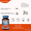 ZEROHARM Holistic Ashwagandha Extract â€“ Anti-Inflammation, Bioavailable 10% Withanolides, 360 Veggie Capsules|60 tabs
