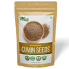 Organic Zing Cumin Seeds | 100% Vegan and Chemical Free | Sabut Jeera | Contains No Additives | Packed and Produced in India - 227 gm(Pack of 1)