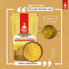 Nutty Yogi Yellow Moong Daal Flour | 800 Gm | High Protein | Nutritious Lentil Flours | Moong ki Dal ka | Certified Organic| Chakki Moong Daal Flour ||28.16Oz|1.76lbs
