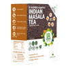 18 Herbs Organics Health with Herbs Indian Masala Tea (250 gram - Duplex Carton - Pack of 2) Tea Masala Chai Powder | Antioxidant Rich Chemical Free Powdered Chai Masala|8.8Oz|0.55lbs