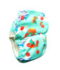 Kindermum Nano AIO Cloth Diapers - one Size diapers with 100% Organic Cotton Inserts (BirdieNano-AIO)|3.52Oz|0.22lbs