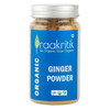 Praakritik Organic Ginger Powder, 100% Organic Powder, Daily Use Healthy Ginger Powder, No Artificial Color No Artificial Flavor, Pack of 3, 100 Grams Each Total 300 Gram|10.56Oz|0.66lbs