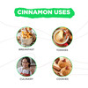 BAKE KING 100% Organic & Premium Cinnamon Sticks|3.52Oz|0.22lbs
