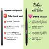 Ruby's Organics Black Smoked Kohl Eyeliner |1.76Oz|0.11lbs