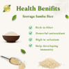 B&B Organics Mappillai Samba Rice|140.8Oz|8.8lbs