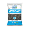 Natureland Organics Urad Whole / Sabut / Urad Kali Daal 500g - Organic Healthy Pulses|17.6Oz|1.1lbs