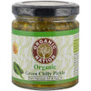 Organic Green Chilly Pickle - Pure Mustard Oil & Spices|7.04Oz|0.44lbs