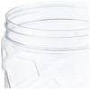 Amazon Brand Solimo Plastic Checkered Jar Container Set of 18, Airtight, BPA-Free, Stackable, Kitchen Organizer, Choco | 6 Pcs X 250 ml, 6 Pcs X 500 ml, 6 Pcs X 1000 ml | 33.81 fl oz, 16.91 fl oz, 33.81 fl oz [Fittuber Recs]