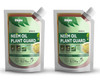 Chipku Pure Cold Pressed Neem Oil Pack of 2 with Free Spray Gun | Water-Soluble Concentrate for Plants & Garden | Indoor & Outdoor Use | Removes Aphids, Fungus, Thrips, Mildew | Makes 160 Spray Bottles | 200ml | 6.76 fl oz [Fittuber Recs]