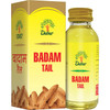 Dabur Badam Tail : Sweet Almond Oil | Rich in Vitamin -E for Healthy Skin , Hair and Body | 100ml | 3.38 fl oz [Fit Tuber Recs]