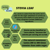 Indiana Organic Stevia Crushed flakes Leaves | Sugar Free 100% Natural Zero Calorie Sweetener | 80 gram | 2.82 oz [Fittuber Recs]