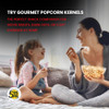 5:15PM Instant Popcorn Kernels Seeds | Big Size Gourmet Popcorn Seeds | High Expansion | A Grade Makkai Pop corn | 400g | 14.11 oz [Fittuber Recs]