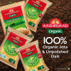 Aashirvaad 100% Organic Arhar Dal /Tur Packet|500 g