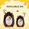 BBUZZ Tulsi Honey | Organic Honey | Pure & Natural Honey | No Added Sugar | 250 Gm Honey