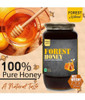 Forest Natural Raw Organic Forest Honey,1000 Gram, Wild, Unprocessed, Unheated, Non Pasteurized, Original Honey 100% Pure and Natural (1.0 Kg)