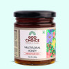 God Choice Organic Farms – 230 GM Raw Multifloral Honey | Unpasteurized |Unprocessed | Unfiltered | Unblended | Sugar Free | Pure & Organic Honey (Glass Jar)