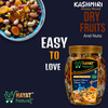 Hayat Nature Kashmiri Honey Mixed Dry Fruits And Nuts, Roasted And Crunchy With 100% Immunity & Energy Booster. Pure And Natural Dry Fruits & Dipped In Organic Honey ((Small_450Gm)