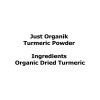 Just Organik Organic Turmeric Powder|500 g